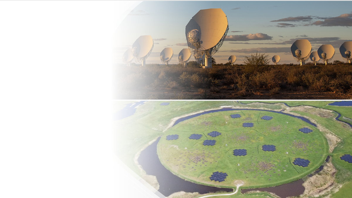LOFAR and MeerKAT synergies: the extragalactic Universe and our Galaxy event image
