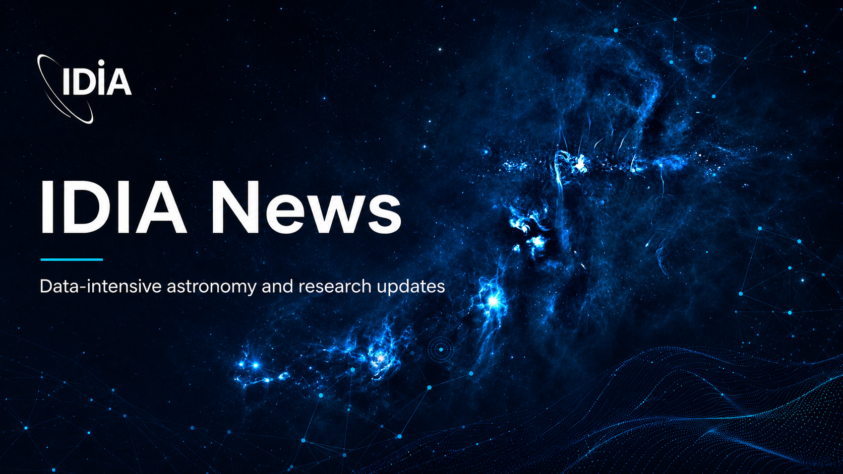 IDIA News - data-intensive astronomy and research updates